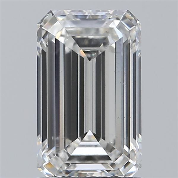 1.53CT Emerald Cut Lab Grown Diamond G | VS2 | IGI Certified
