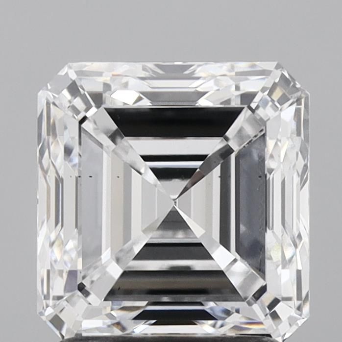 2.02CT Asscher Cut Lab Grown Diamond D | VS2 | IGI Certified