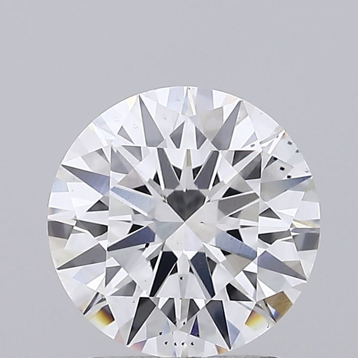 2CT Round Cut Lab Grown Diamond E | SI1 | IGI Certified