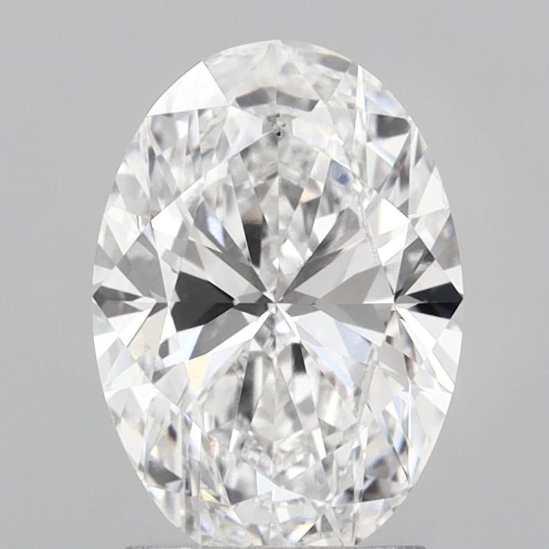 2.29CT Oval Cut Lab Grown Diamond D | VS2 | IGI Certified