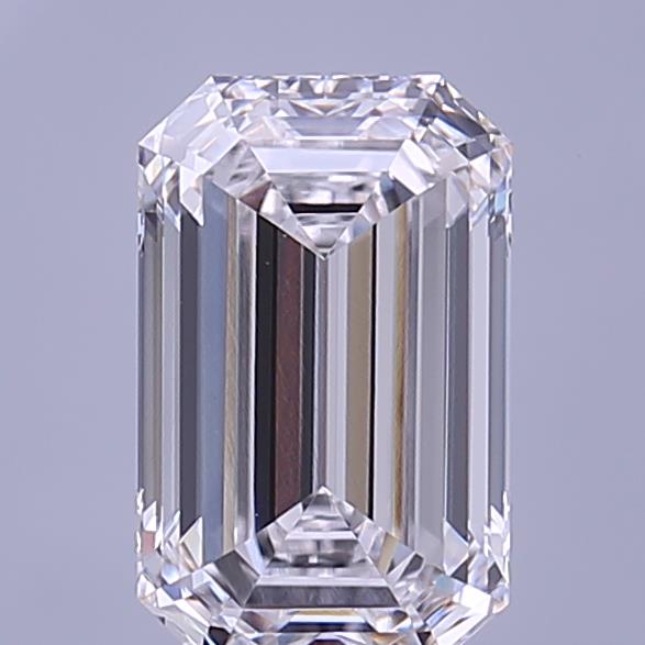 2.18CT Emerald Cut Lab Grown Diamond E | VVS1 | IGI Certified
