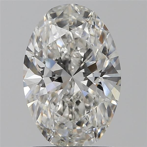 1.5CT Oval Cut Lab Grown Diamond G | VS1 | IGI Certified
