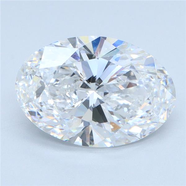 2.01CT Oval Cut Lab Grown Diamond F | VS1 | IGI Certified
