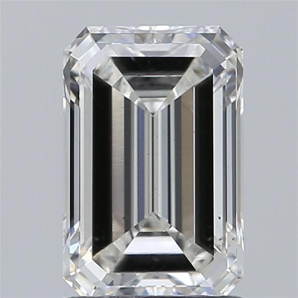 1.52CT Emerald Cut Lab Grown Diamond G | VS2 | IGI Certified
