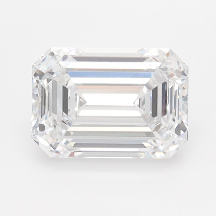 1.2CT Emerald Cut Lab Grown Diamond D | IF | IGI Certified