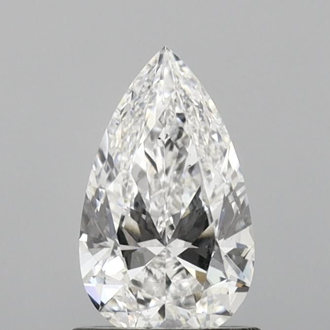 1.01CT Pear Cut Lab Grown Diamond D | SI1 | IGI Certified