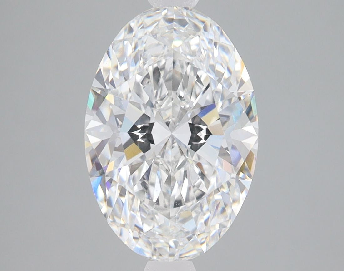 1.58CT Oval Cut Lab Grown Diamond E | VVS2 | IGI Certified