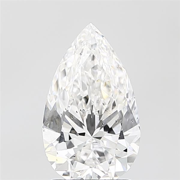 1.71CT Pear Cut Lab Grown Diamond E | SI1 | IGI Certified