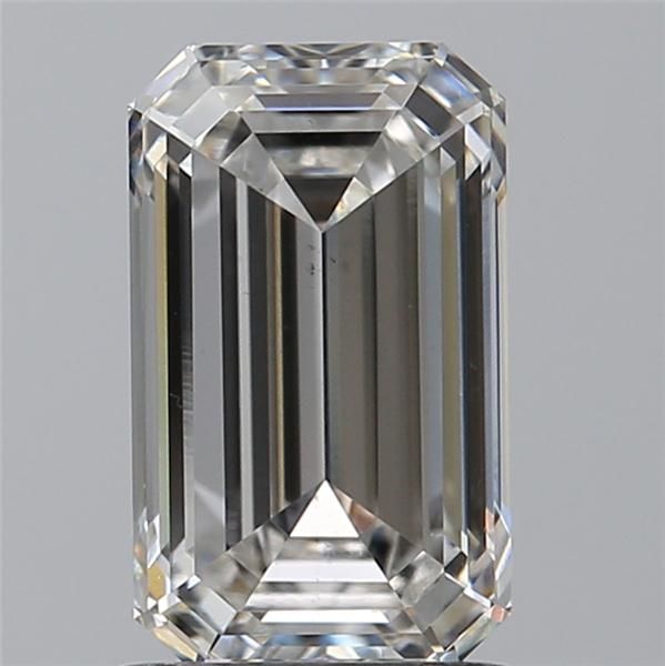 1.7CT Emerald Cut Lab Grown Diamond G | VS1 | IGI Certified