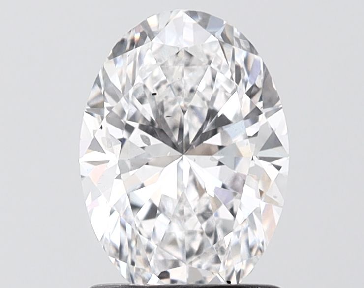 1.5CT Oval Cut Lab Grown Diamond E | SI1 | IGI Certified