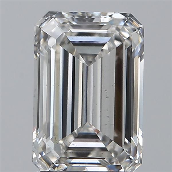 1.8CT Emerald Cut Lab Grown Diamond G | VS2 | IGI Certified