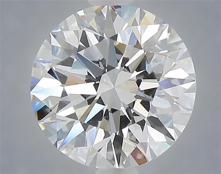2.04CT Round Cut Lab Grown Diamond E | VVS2