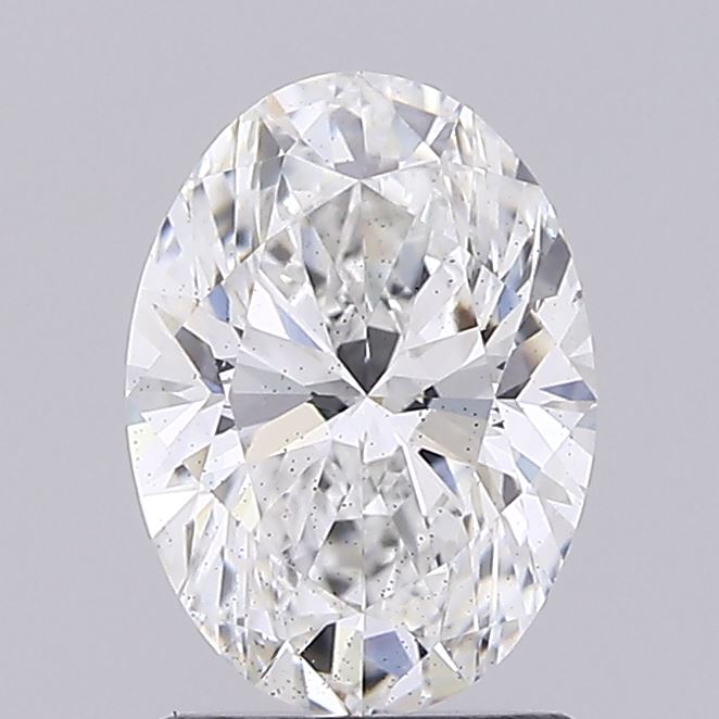1.51CT Oval Cut Lab Grown Diamond E | SI1 | IGI Certified