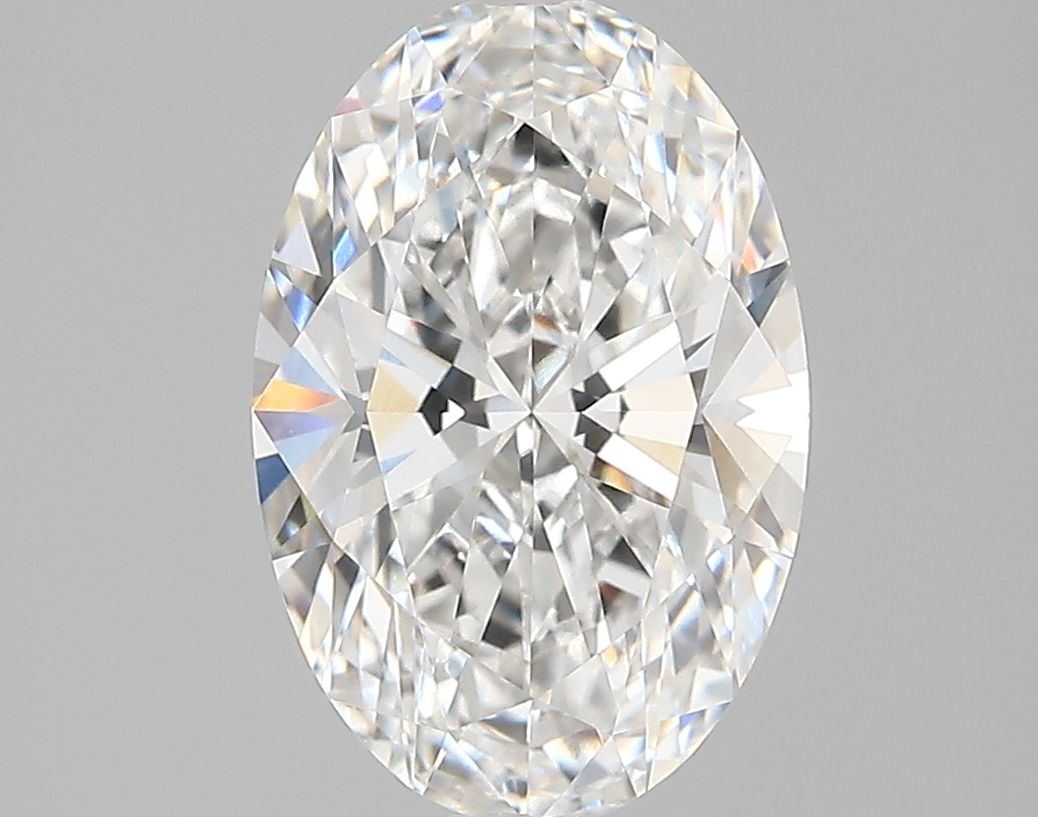 3.02CT Oval Cut Lab Grown Diamond E | VVS1 | IGI Certified