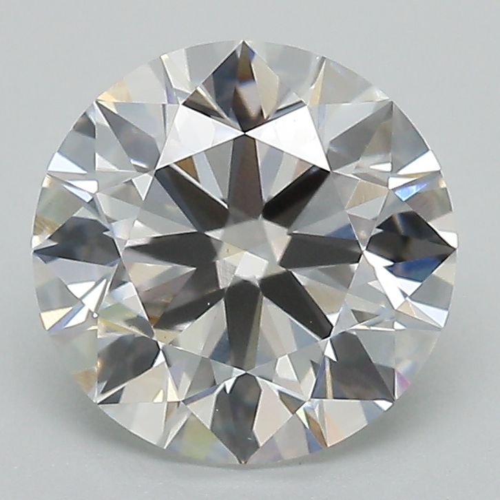 2.45CT Round Cut Lab Grown Diamond G | VVS2
