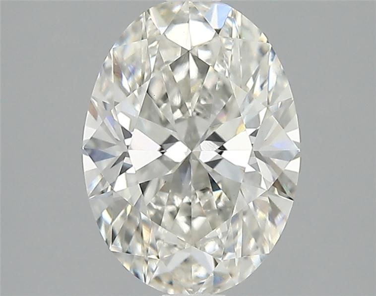 1.61CT Oval Cut Lab Grown Diamond G | VS1 | IGI Certified