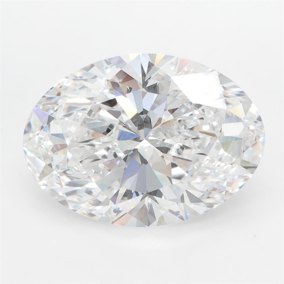 7.68CT Oval Cut Lab Grown Diamond D | IF