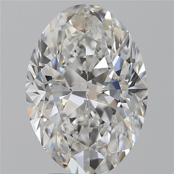 2.85CT Oval Cut Lab Grown Diamond E | VS1 | IGI Certified