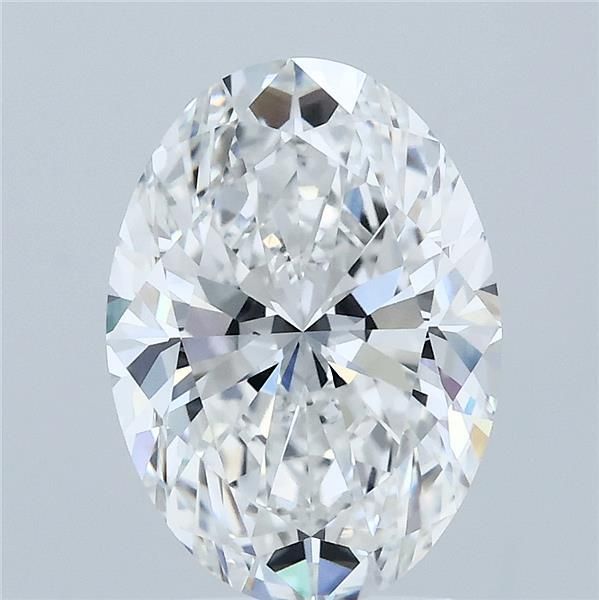 3.08CT Oval Cut Lab Grown Diamond E | VVS1 | IGI Certified