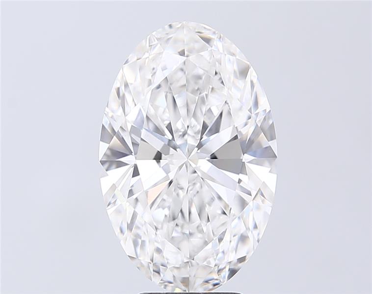 5.02CT Oval Cut Lab Grown Diamond D | VVS2 | IGI Certified
