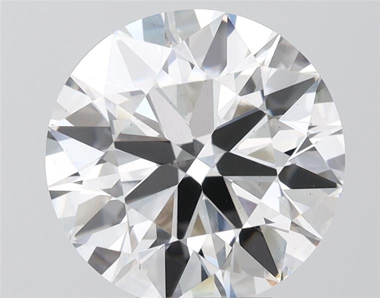 4.52CT Round Cut Lab Grown Diamond F | VS2 | IGI Certified