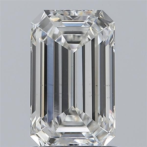 1.53CT Emerald Cut Lab Grown Diamond G | VS2 | IGI Certified