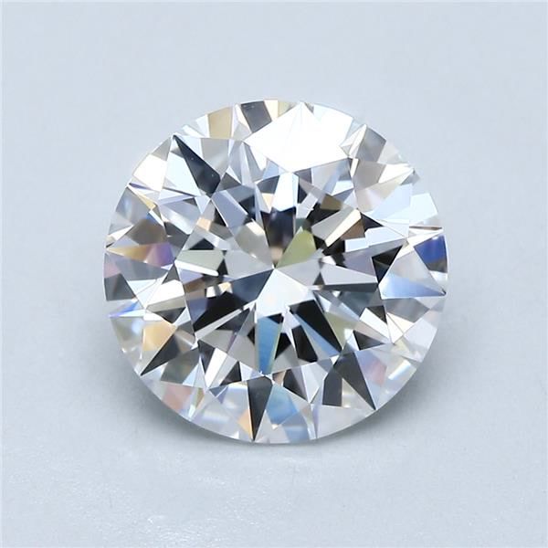 2.76CT Round Cut Natural Diamond D | VVS2 | GIA Certified
