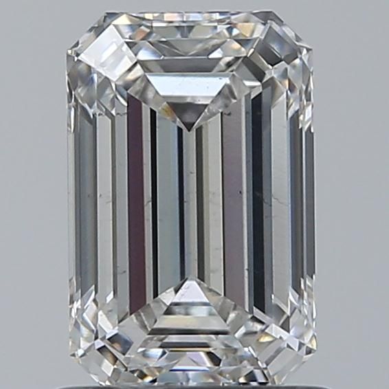 1.1CT Emerald Cut Lab Grown Diamond G | VS2 | IGI Certified