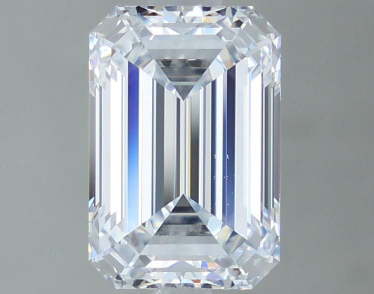 2.06CT Emerald Cut Lab Grown Diamond F | VVS1 | IGI Certified