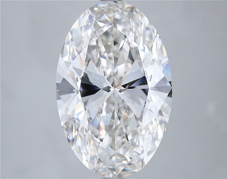 6.72CT Oval Cut Lab Grown Diamond G | VS1 | IGI Certified