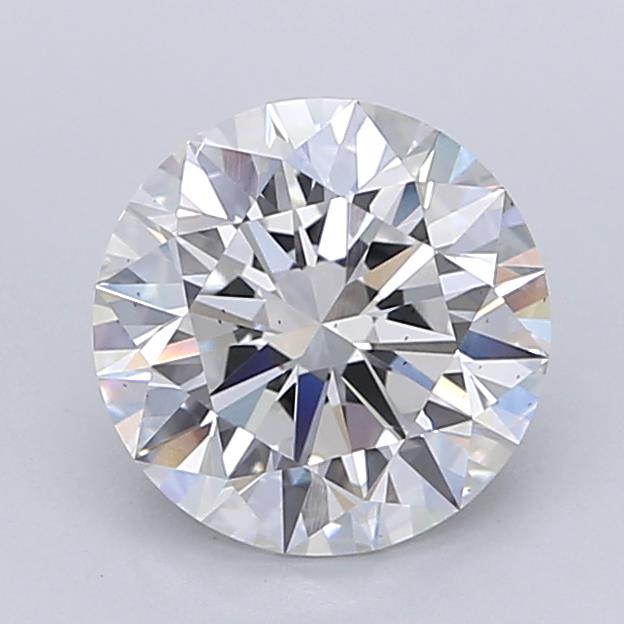 1.92CT Round Cut Lab Grown Diamond E | VS2