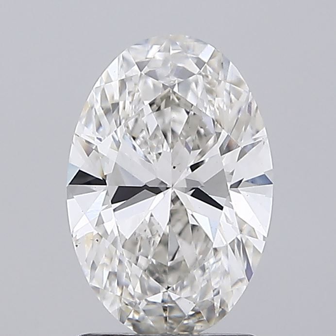 1.5CT Oval Cut Lab Grown Diamond G | VS2
