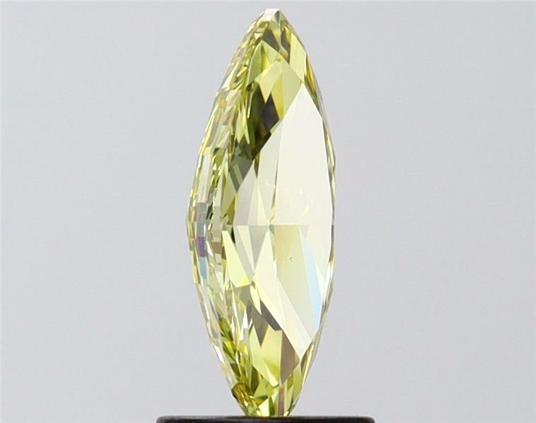 1.5CT Marquise Cut Coloured Lab Grown Diamond YELLOW | VS1 | IGI Certified