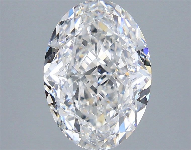 3.02CT Oval Cut Lab Grown Diamond E | VS1 | IGI Certified