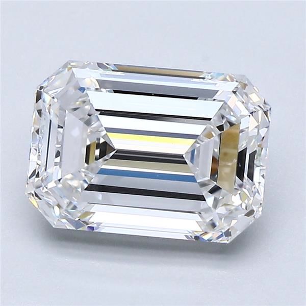 3.01CT Emerald Cut Natural Diamond E | VS2 | GIA Certified