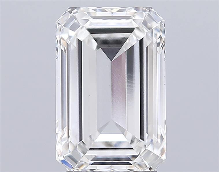 3.25CT Emerald Cut Lab Grown Diamond G | VS1 | IGI Certified