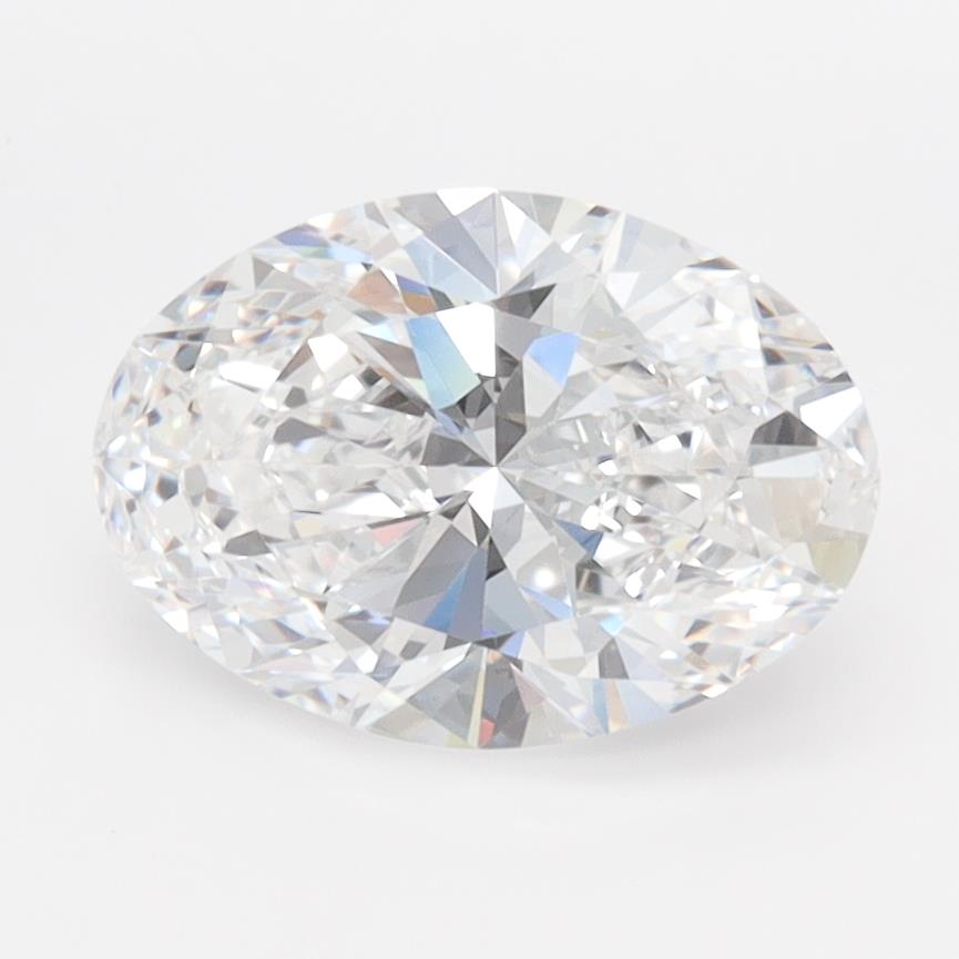 1.81CT Oval Cut Lab Grown Diamond D | FL