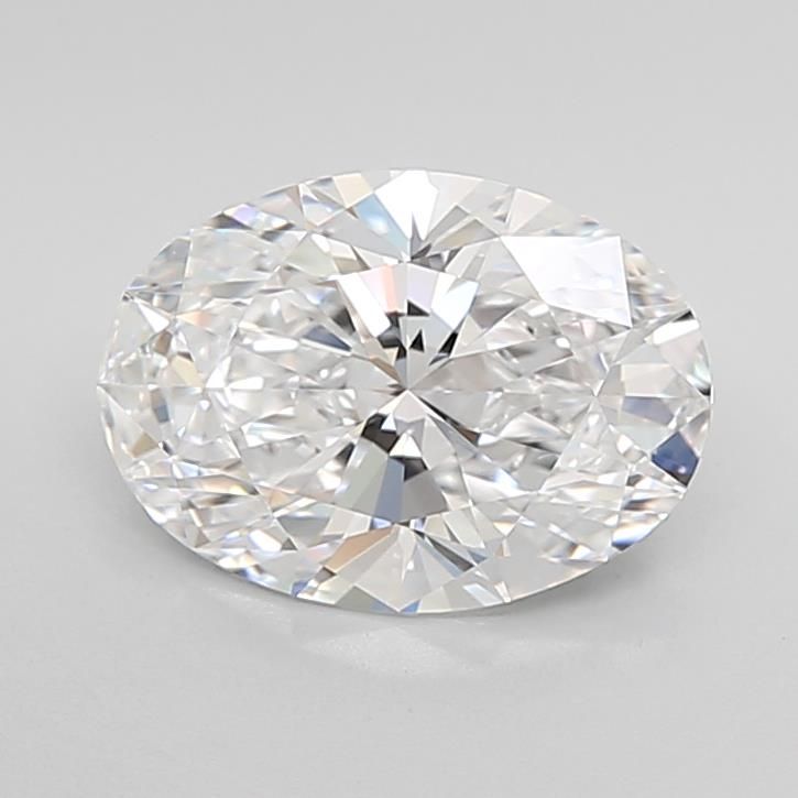 2.53CT Oval Cut Lab Grown Diamond D | IF | IGI Certified