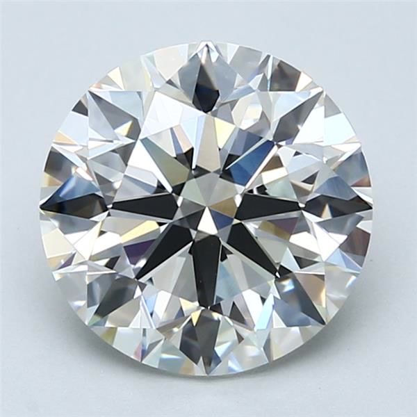 3.53CT Round Cut Natural Diamond F | VVS1 | GIA Certified