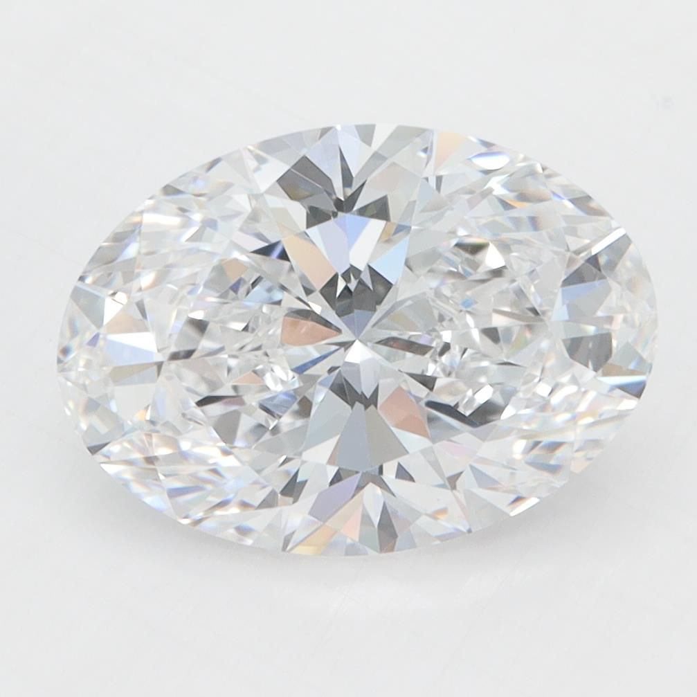 3.51CT Oval Cut Lab Grown Diamond D | VVS2 | GIA Certified