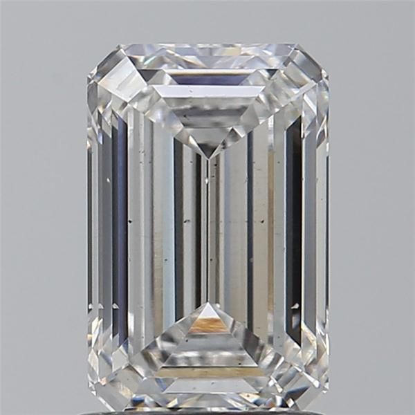 1.58CT Emerald Cut Lab Grown Diamond E | SI1 | IGI Certified