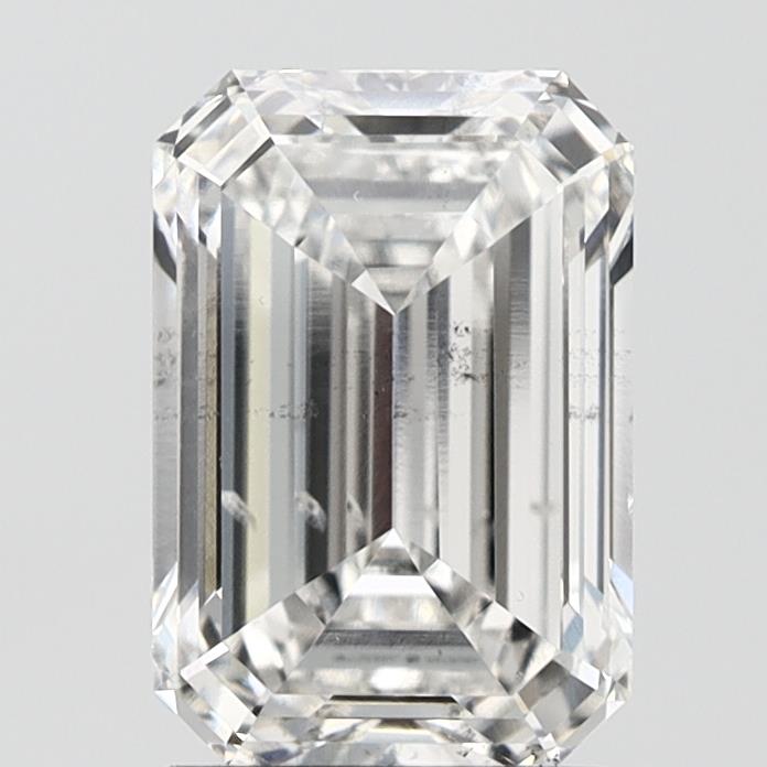 2.34CT Emerald Cut Lab Grown Diamond G | SI1 | IGI Certified