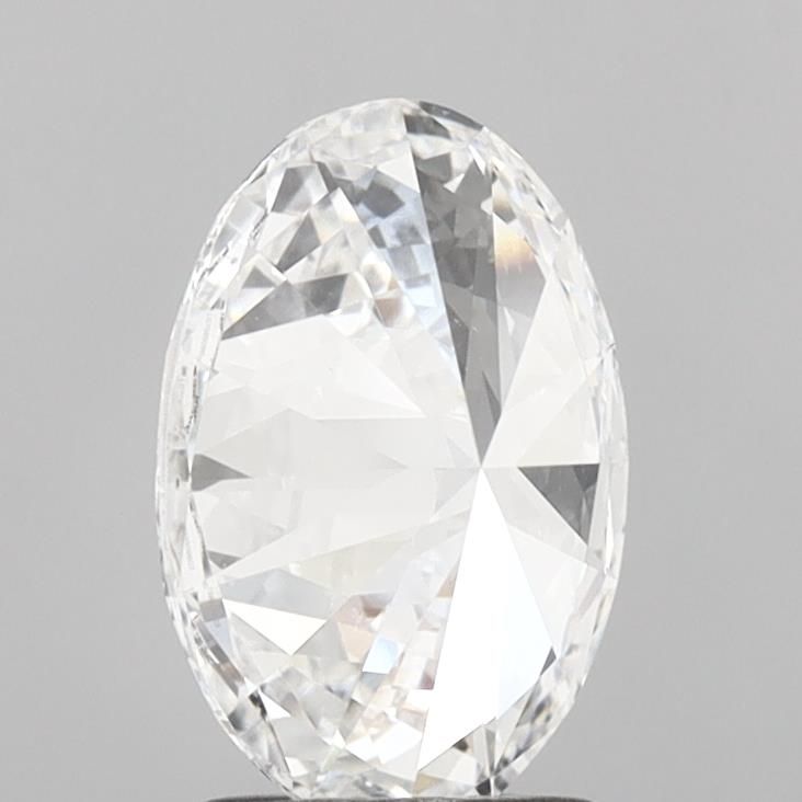 2.01CT Oval Cut Lab Grown Diamond D | SI1