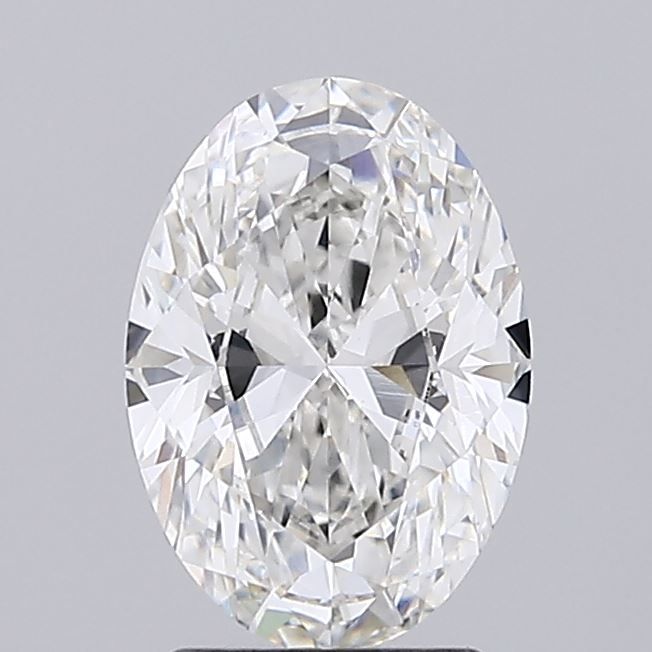 2.25CT Oval Cut Lab Grown Diamond F | VVS1 | IGI Certified