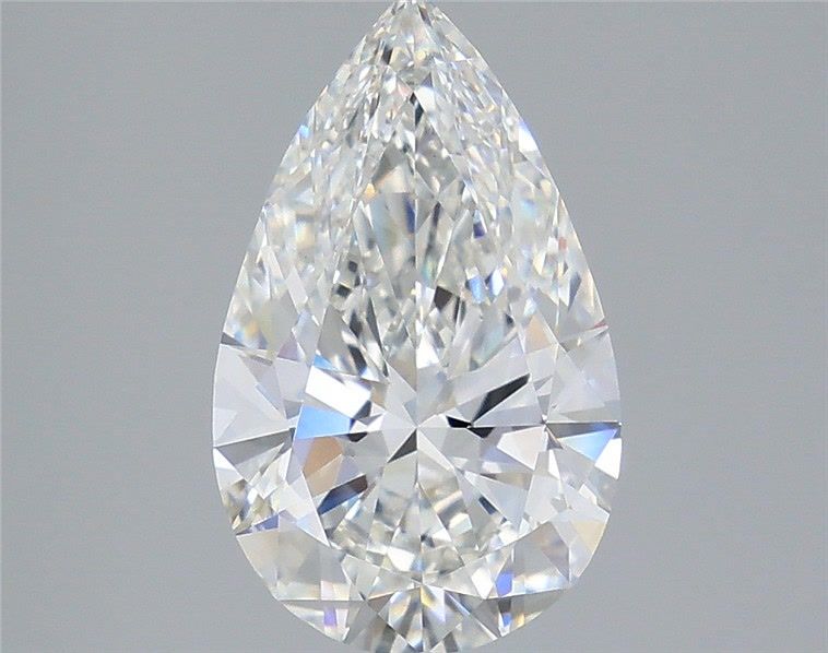 3CT Pear Cut Lab Grown Diamond G | VS1 | IGI Certified
