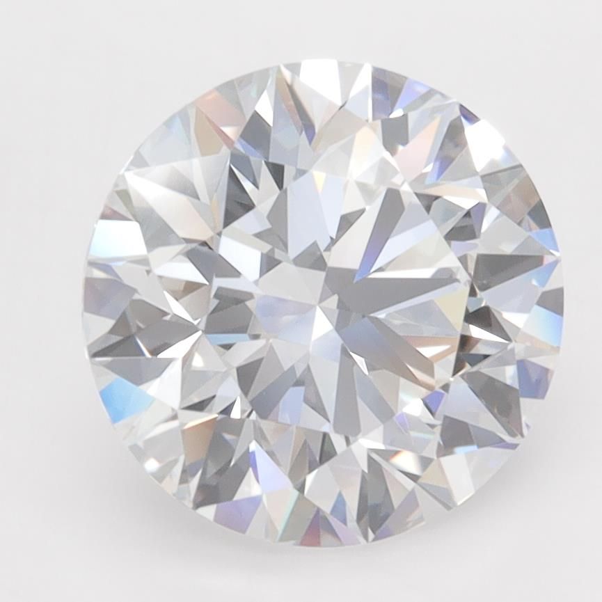 3.42CT Round Cut Lab Grown Diamond D | VVS1 | GIA Certified
