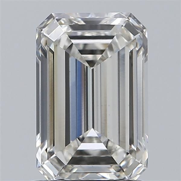 1.51CT Emerald Cut Lab Grown Diamond G | VS1 | IGI Certified