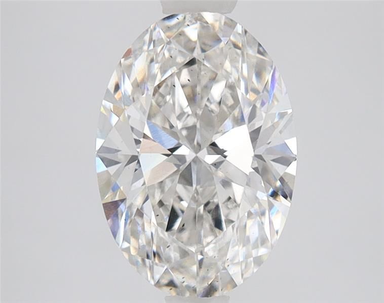 2.02CT Oval Cut Lab Grown Diamond G | SI1 | IGI Certified