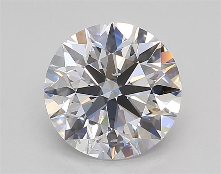 1.66CT Round Cut Lab Grown Diamond D | SI1 | IGI Certified