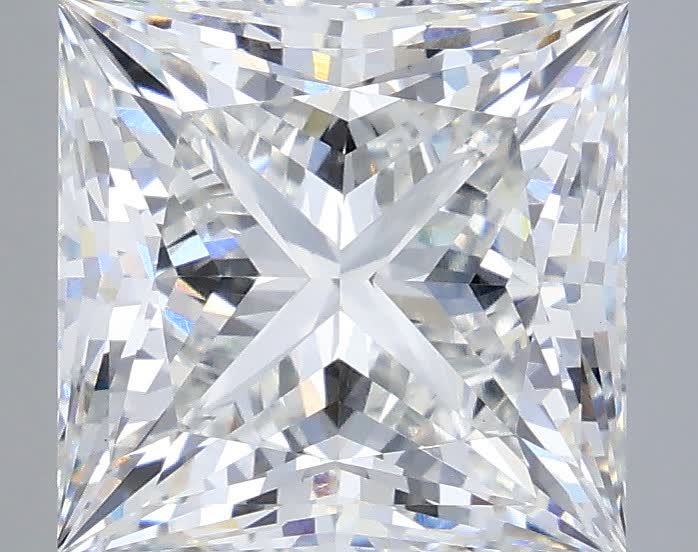 5.01CT Princess Cut Lab Grown Diamond F | VS1 | IGI Certified